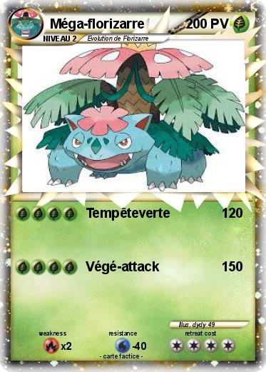 Pokemon Méga-florizarre