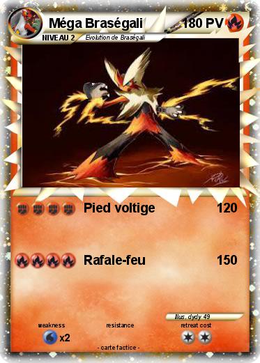 Pokemon Méga Braségali