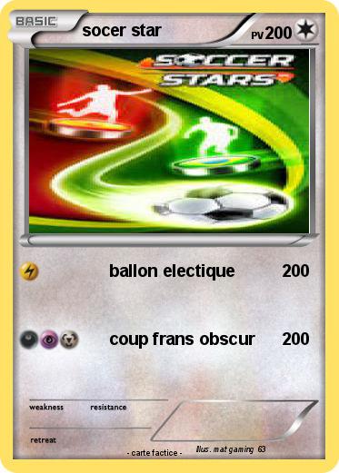Pokemon socer star