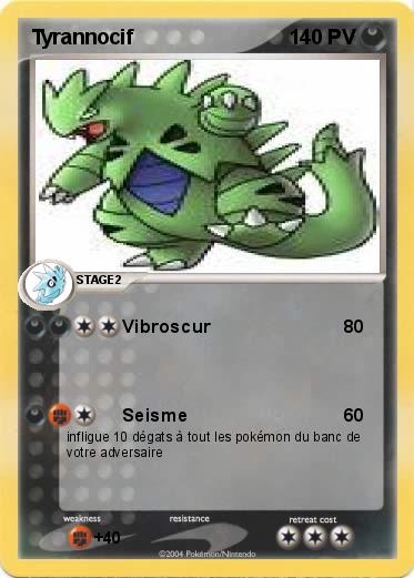 Pokemon Tyrannocif