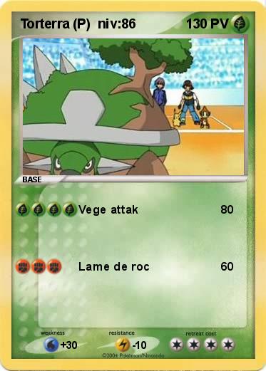 Pokemon Torterra (P)  niv:86