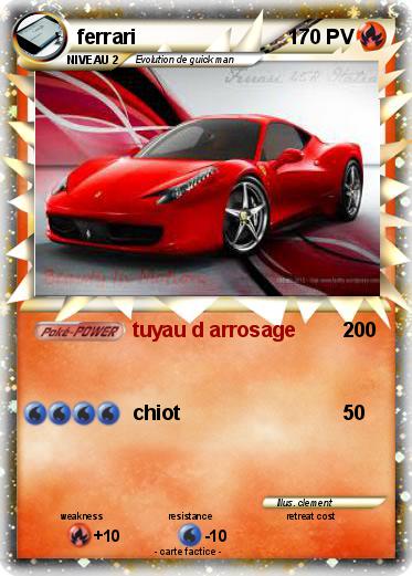 Pokemon ferrari