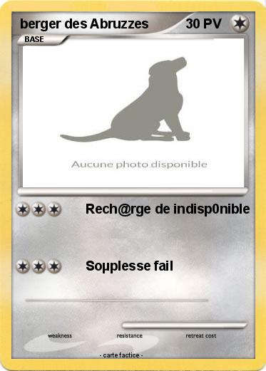 Pokemon berger des Abruzzes