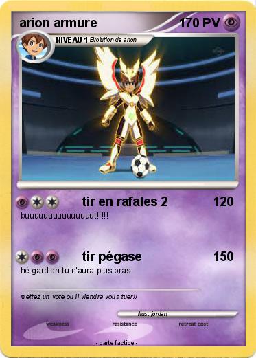 Pokemon arion armure