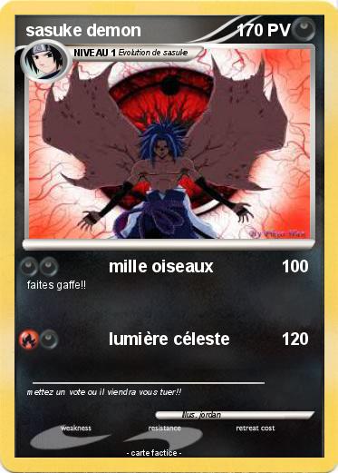 Pokemon sasuke demon