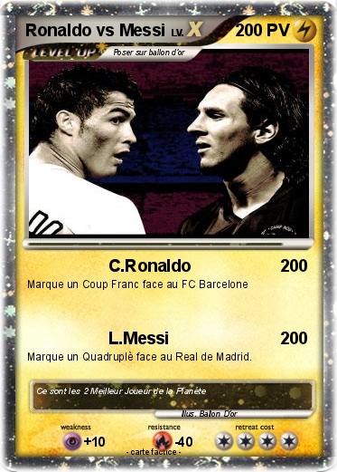 Pokemon Ronaldo vs Messi