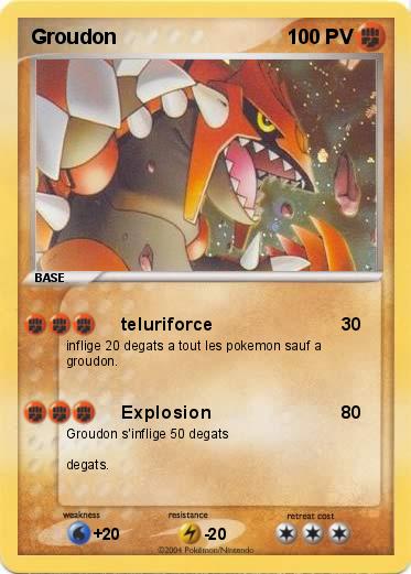 Pokemon Groudon