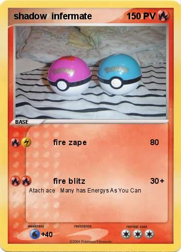 Pokemon shadow  infermate