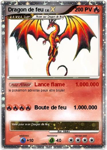 Pokemon Dragon de feu