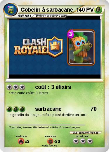 Pokemon Gobelin à sarbacane