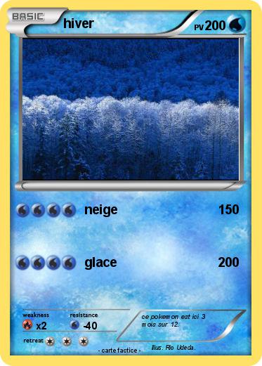 Pokemon hiver