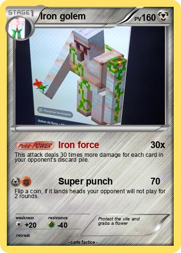 Pokemon Iron golem