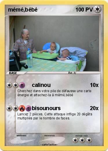 Pokemon mémé,bébé