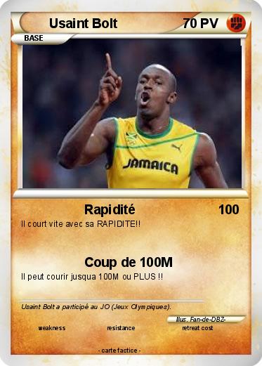 Pokemon Usaint Bolt