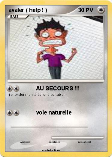 Pokemon avaler ( help ! )