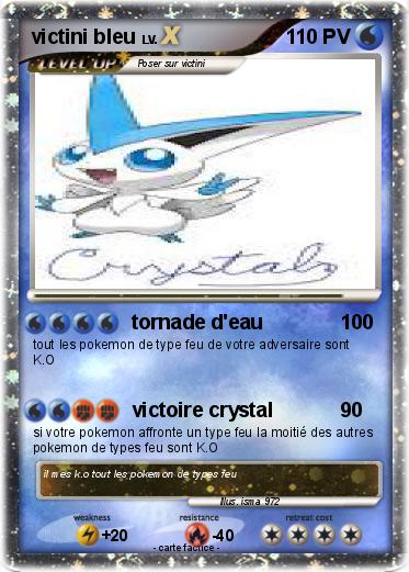 Pokemon victini bleu