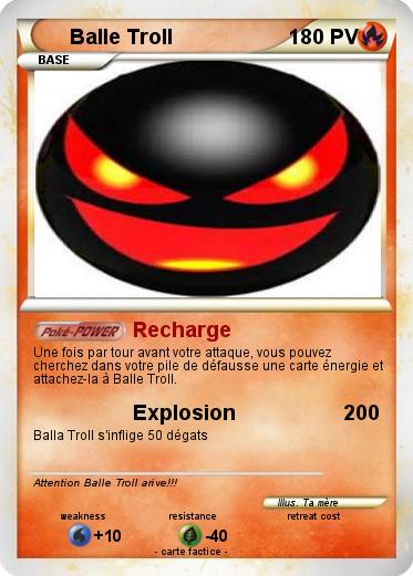 Pokemon Balle Troll
