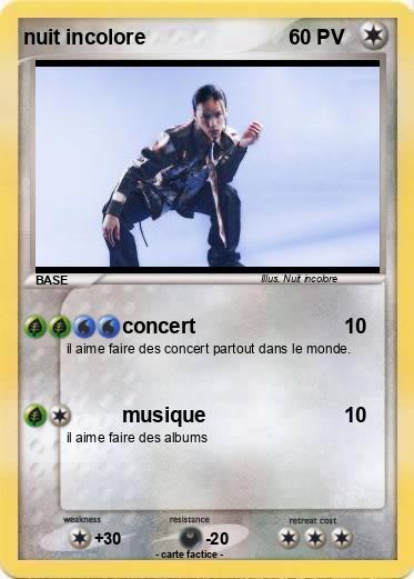 Pokemon nuit incolore