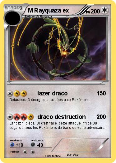 Pokemon M Rayquaza ex