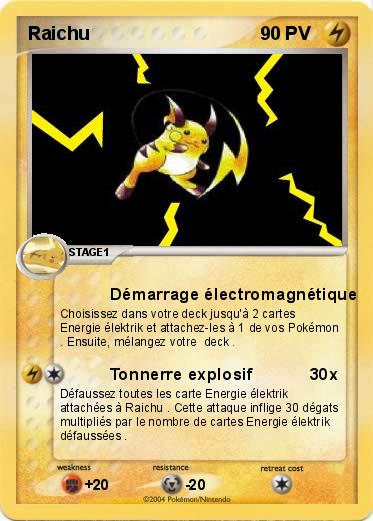 Pokemon Raichu