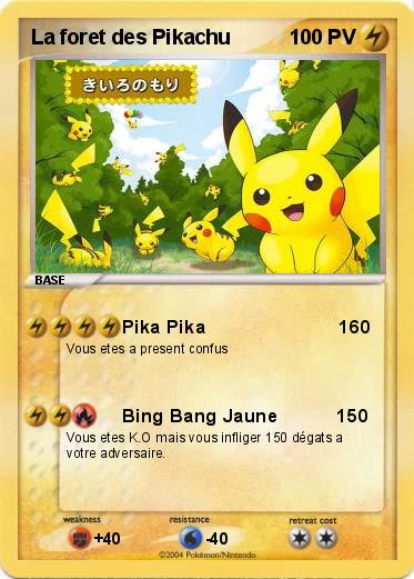 Pokemon La foret des Pikachu