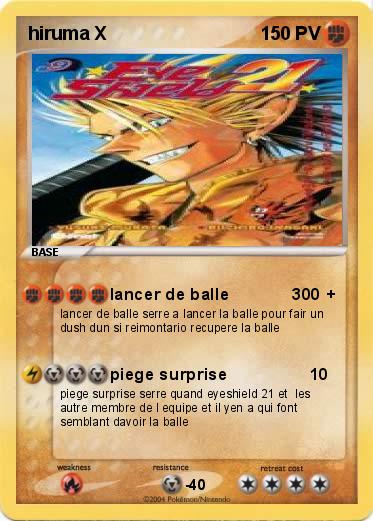 Pokemon hiruma X