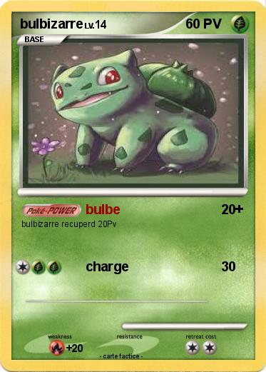 Pokemon bulbizarre