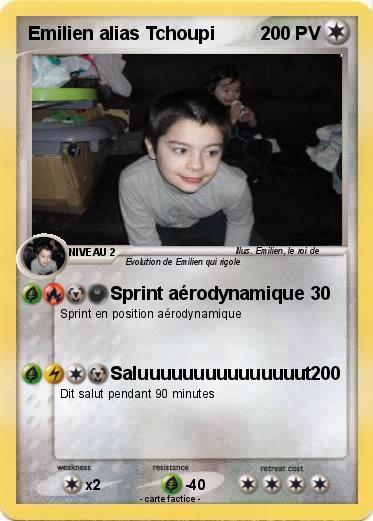 Pokemon Emilien alias Tchoupi