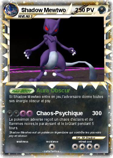 Pokemon Shadow Mewtwo      2
