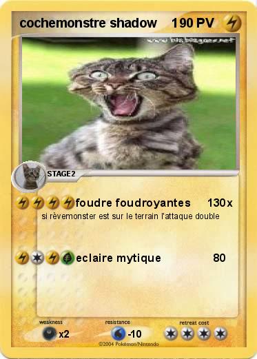 Pokemon cochemonstre shadow    1