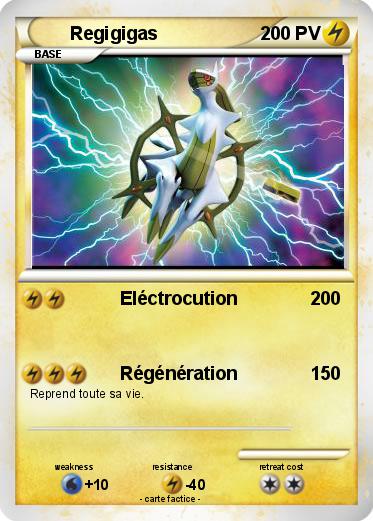 Pokemon Regigigas