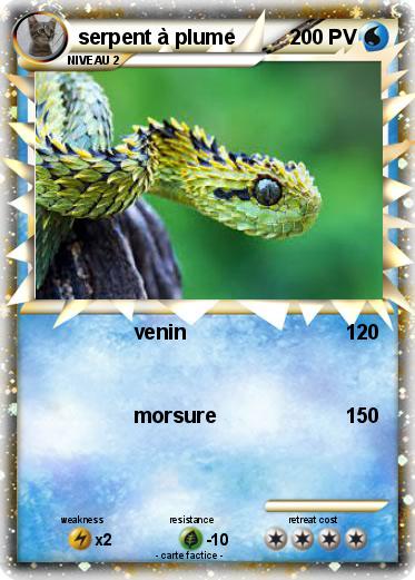 Pokemon serpent à plume