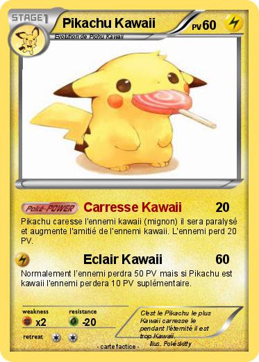 Pokemon Pikachu Kawaii