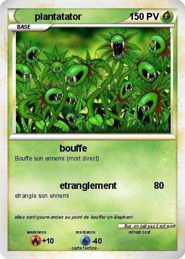 Pokemon plantatator