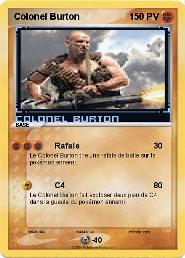 Pokemon Colonel Burton