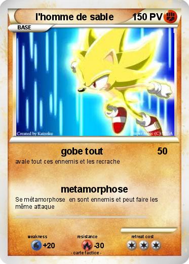 Pokemon l'homme de sable