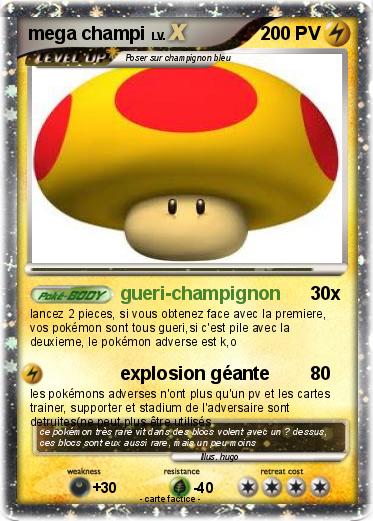 Pokemon mega champi