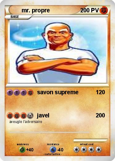 Pokemon mr. propre
