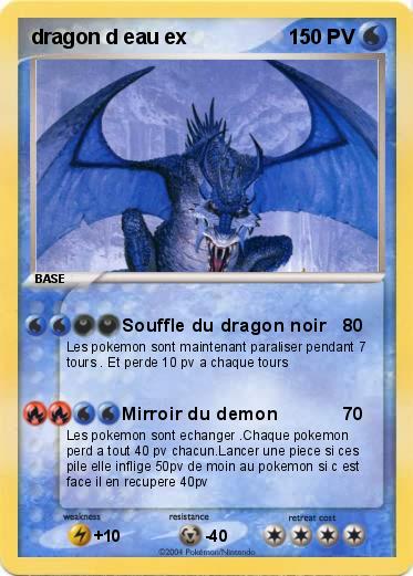 Pokemon dragon d eau ex