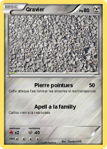 Pokemon Gravier