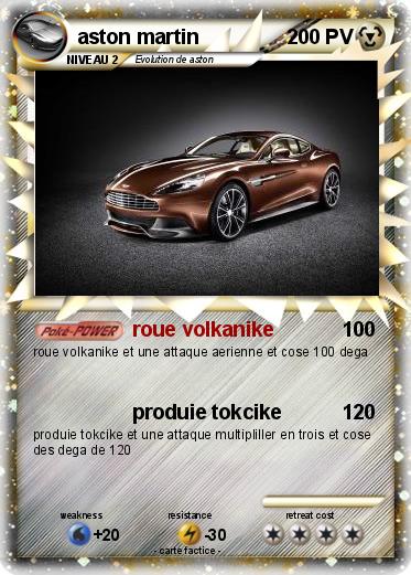 Pokemon aston martin