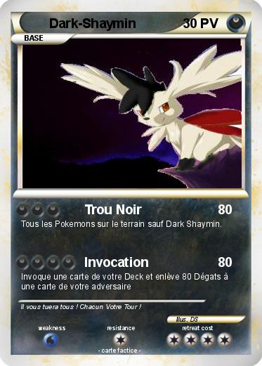 Pokemon Dark-Shaymin