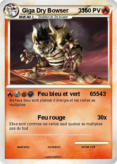 Pokemon Giga Dry Bowser      336
