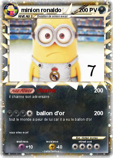 Pokemon minion ronaldo