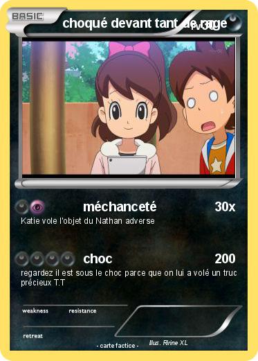 Pokemon choqué devant tant de rage
