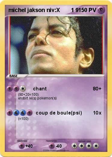 Pokemon michel jakson niv:X       1 9