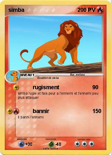 Pokemon simba