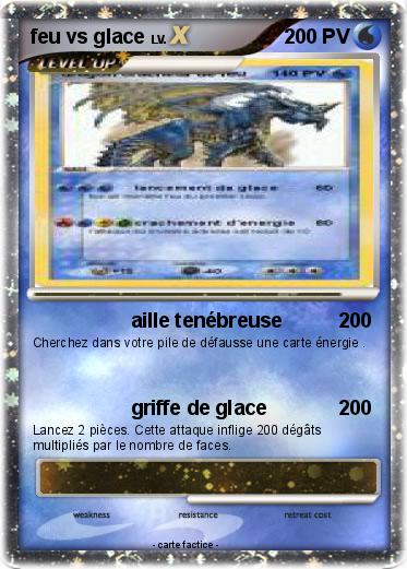 Pokemon feu vs glace