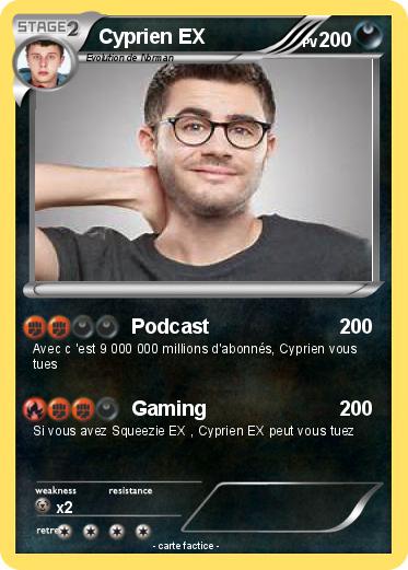 Pokemon Cyprien EX