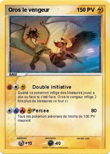 Pokemon Oros le vengeur
